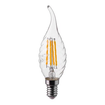 LED Žiarovka FILAMENT E14/4W/230V 6500K