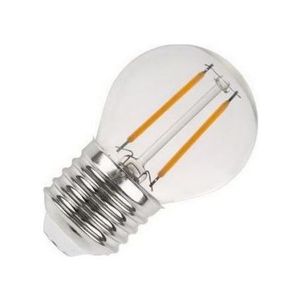 LED Žiarovka FILAMENT G45 E27/2W/230V 3000K