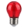 LED Žiarovka FILAMENT G45 E27/2W/230V červená