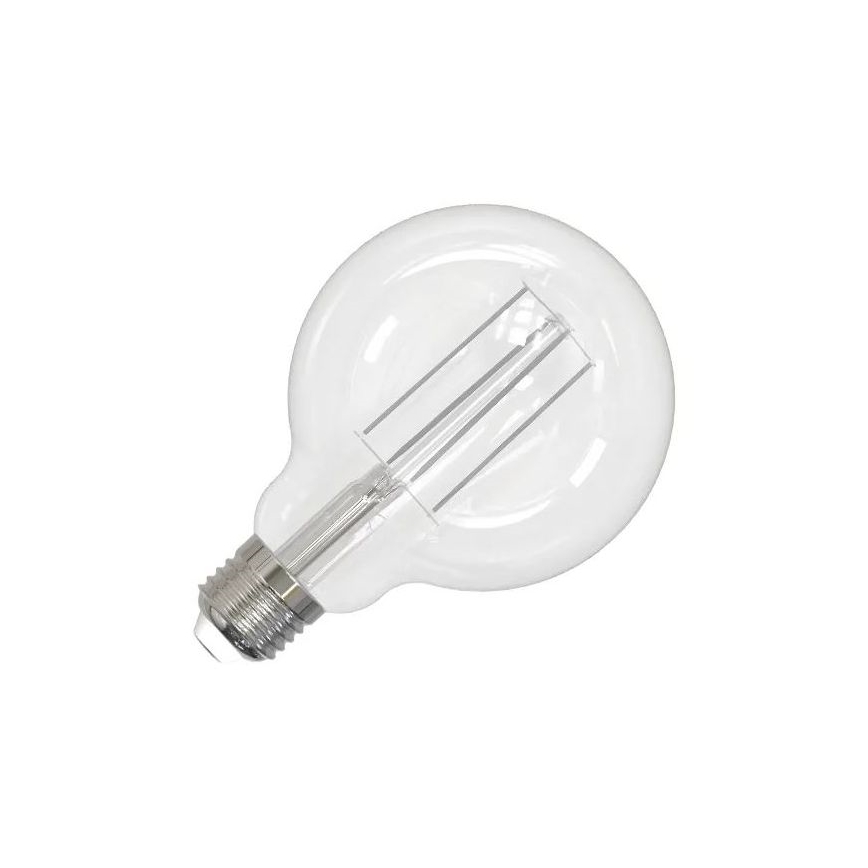 LED Žiarovka BIELY FILAMENT G95 E27/13W/230V 3000K