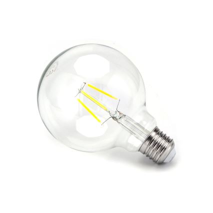 LED Žiarovka FILAMENT G95 E27/4W/230V 6500K - Aigostar