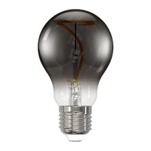 LED Žiarovka FILAMENT SHAPE A60 E27/4W/230V 1800K dymová