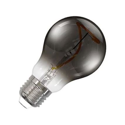 LED Žiarovka FILAMENT SHAPE A60 E27/4W/230V 1800K dymová