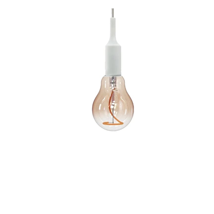 LED Žiarovka FILAMENT SHAPE A60 E27/4W/230V 1800K hnedá