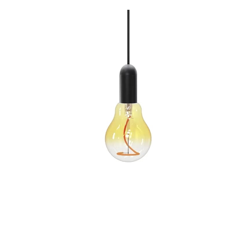 LED Žiarovka FILAMENT SHAPE A60 E27/4W/230V 1800K žltá