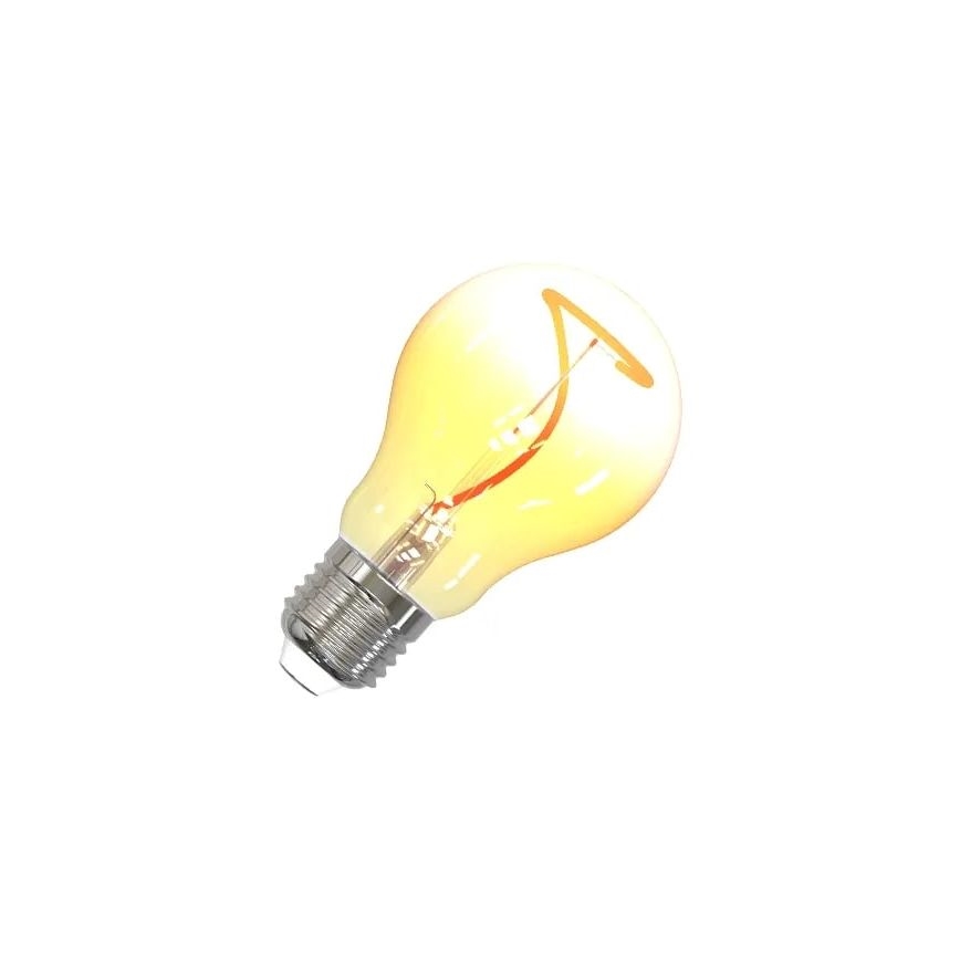 LED Žiarovka FILAMENT SHAPE A60 E27/4W/230V 1800K žltá