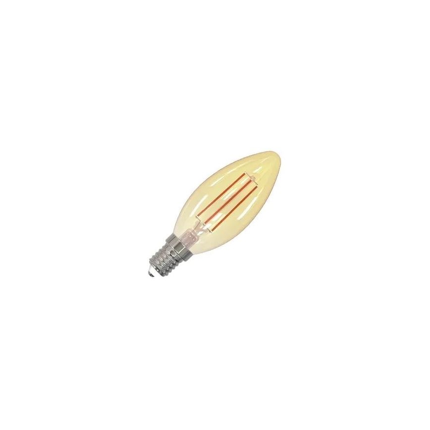 LED Žiarovka FILAMENT SLIM VINTAGE C35 E14/4,5W/230V 1800K