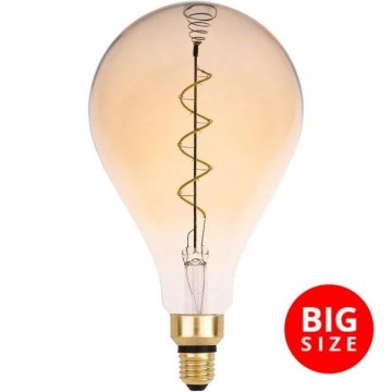 LED Žiarovka FILAMENT SPIRAL VINTAGE A165 E27/4W/230V 2000K