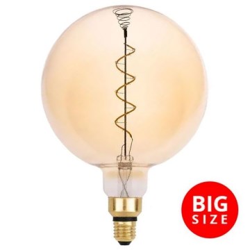 LED Žiarovka FILAMENT SPIRAL VINTAGE G200 E27/4W/230V 2000K