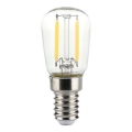 LED žiarovka FILAMENT ST26 E14/2W/230V 6500K