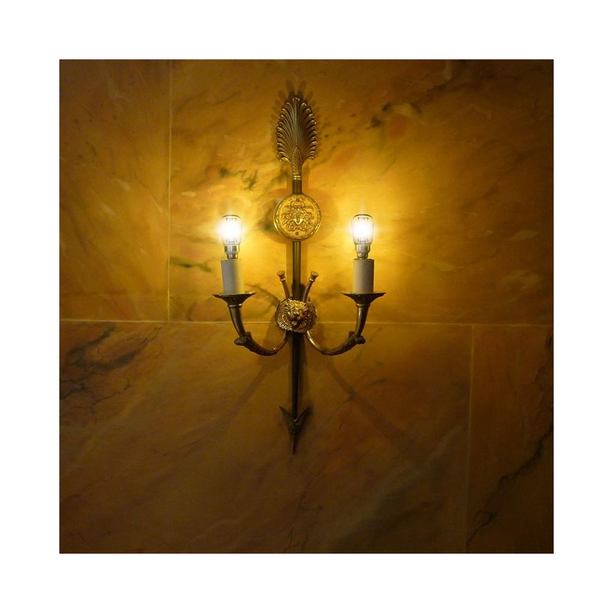 LED žiarovka FILAMENT ST26 E14/2W/230V 6500K