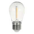 LED Žiarovka FILAMENT ST45 E27/1W/230V 2700K