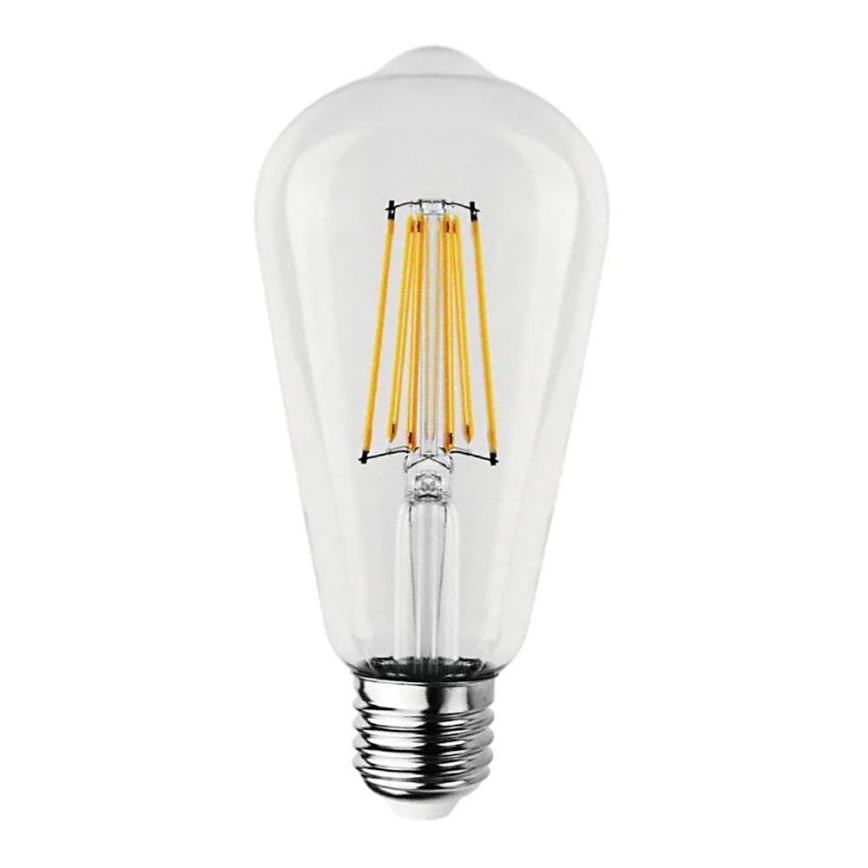 LED Žiarovka FILAMENT ST64 E27/12W/230V 3000K