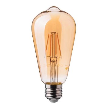 LED Žiarovka FILAMENT ST64 E27/6W/230V 2200K