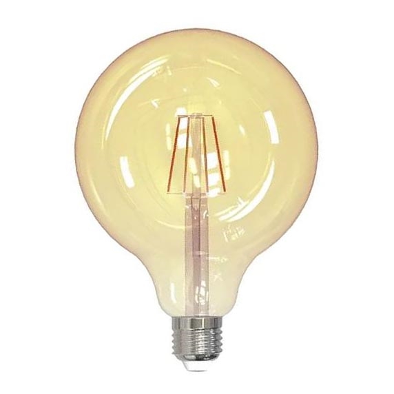 LED Žiarovka FILAMENT VINTAGE G125 E27/4W/230V 2000K