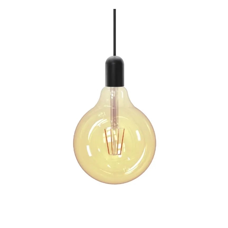 LED Žiarovka FILAMENT VINTAGE G125 E27/4W/230V 2000K