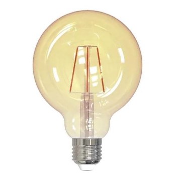 LED Žiarovka FILAMENT VINTAGE G95 E27/4W/230V 2000K