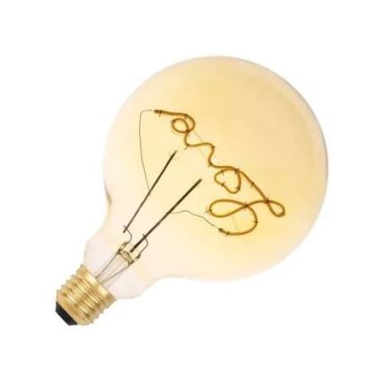 LED Žiarovka FILAMENT VINTAGE LOVE G125 E27/2W/230V 2000K