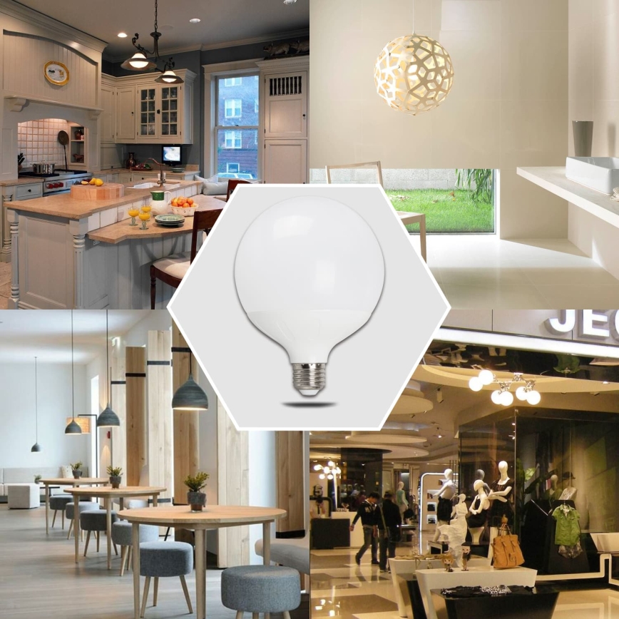 LED Žiarovka G120 E27/20W/230V 6500K - Aigostar