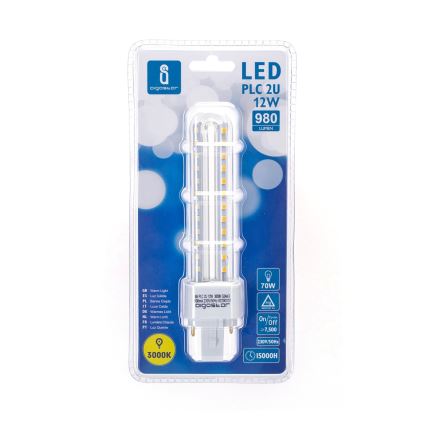 LED Žiarovka G24D-3/12W/230V 3000K - Aigostar