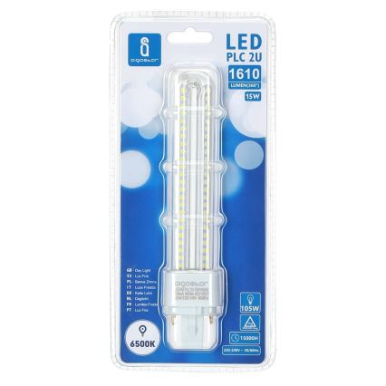 LED Žiarovka G24D-3/15W/230V 6500K - Aigostar