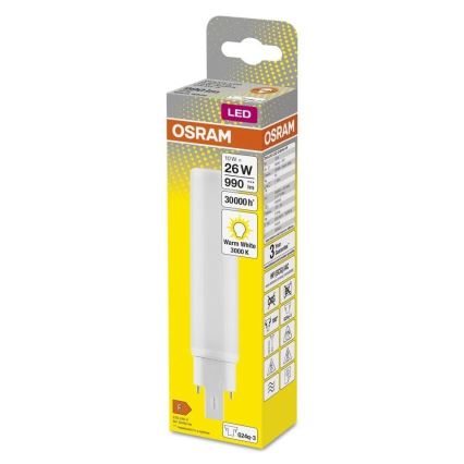 LED Žiarovka G24q-3/10W/230V 3000K - Osram