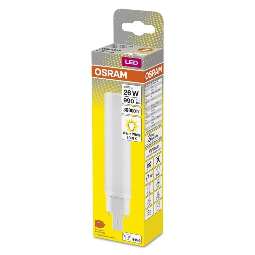 LED Žiarovka G24q-3/10W/230V 3000K - Osram