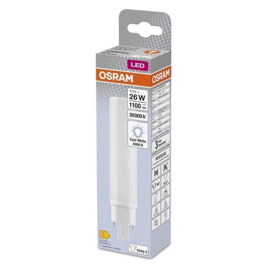 LED Žiarovka G24q-3/10W/230V 4000K - Osram