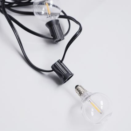 LED žiarovka G40 E12/0,6W/24V 3000K - Brilagi