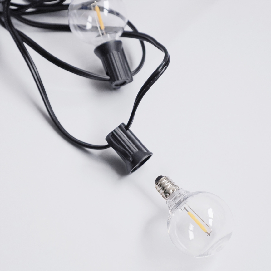 LED žiarovka G40 E12/0,6W/24V 3000K - Brilagi