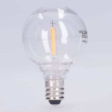 LED žiarovka G40 E12/0,6W/24V 3000K - Brilagi