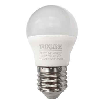 LED Žiarovka G45 E27/4W/230V 6500K