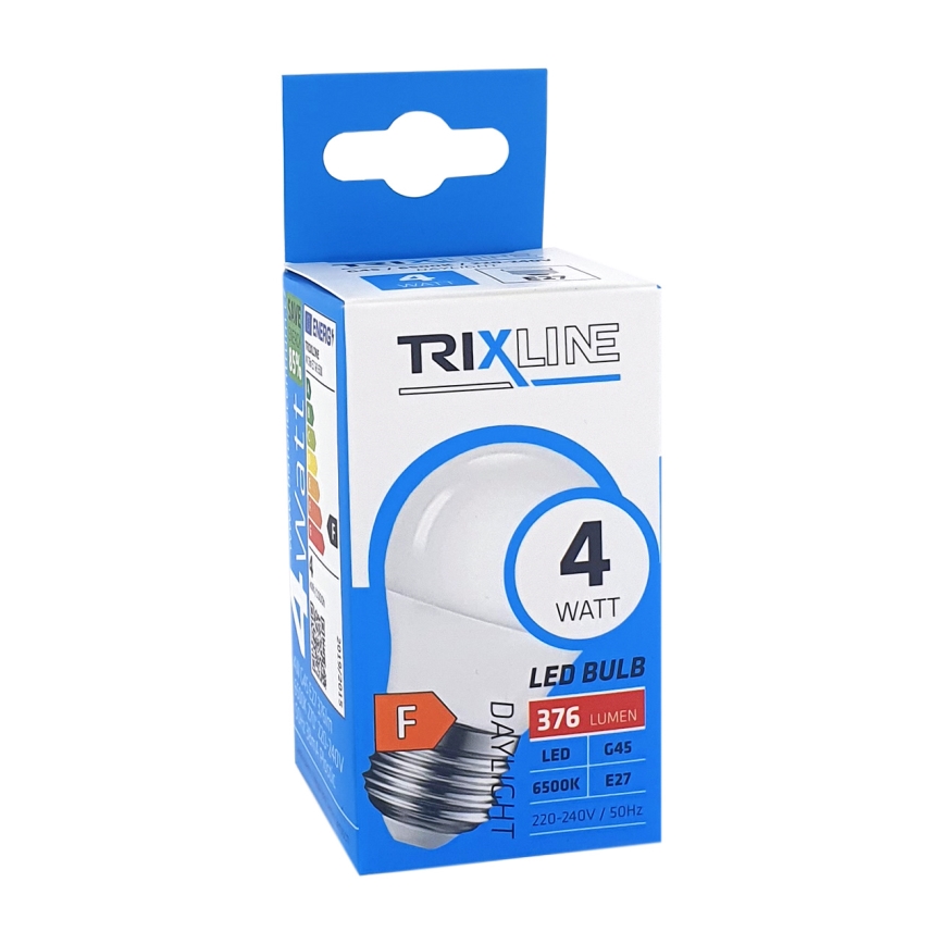 LED Žiarovka G45 E27/4W/230V 6500K