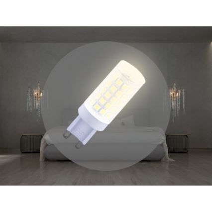 LED Žiarovka G9/4,6W/230V 2800K