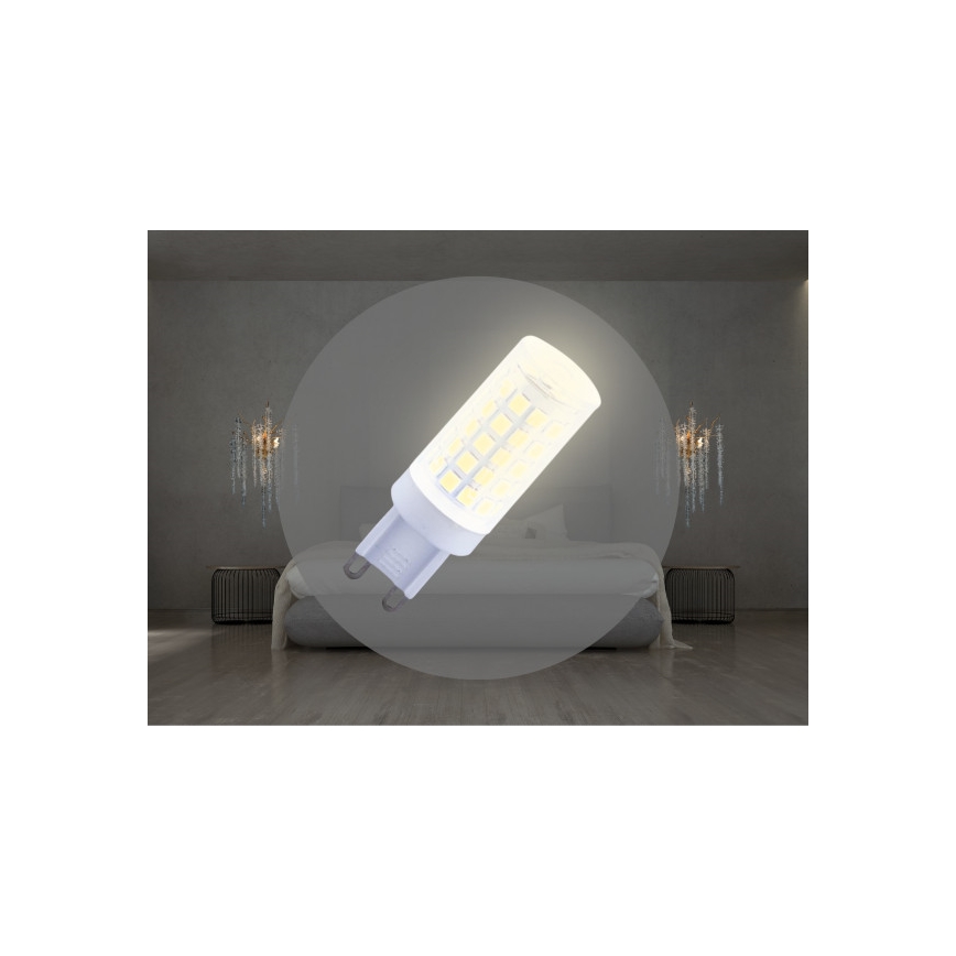 LED Žiarovka G9/4,6W/230V 2800K