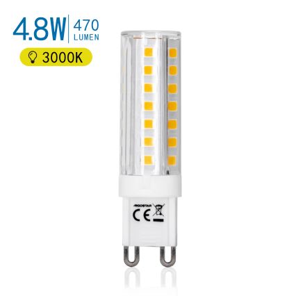 LED Žiarovka G9/4,8W/230V 3000K - Aigostar