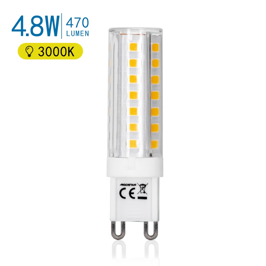LED Žiarovka G9/4,8W/230V 3000K - Aigostar