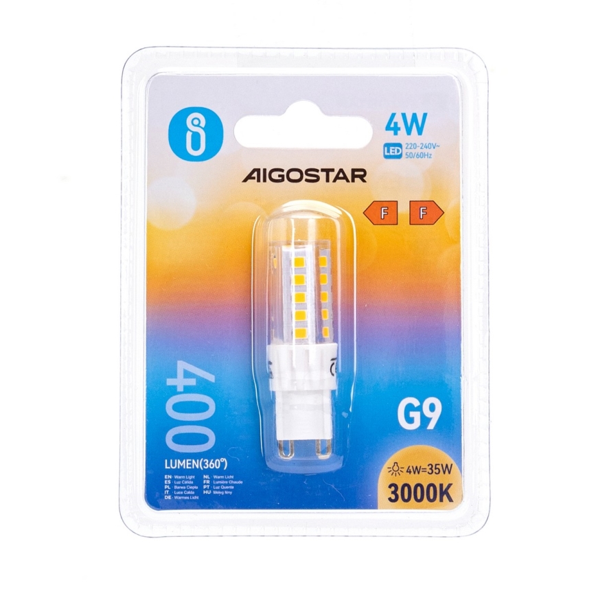 LED Žiarovka G9/4W/230V 3000K - Aigostar