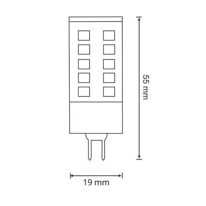 LED Žiarovka G9/4W/230V 3000K