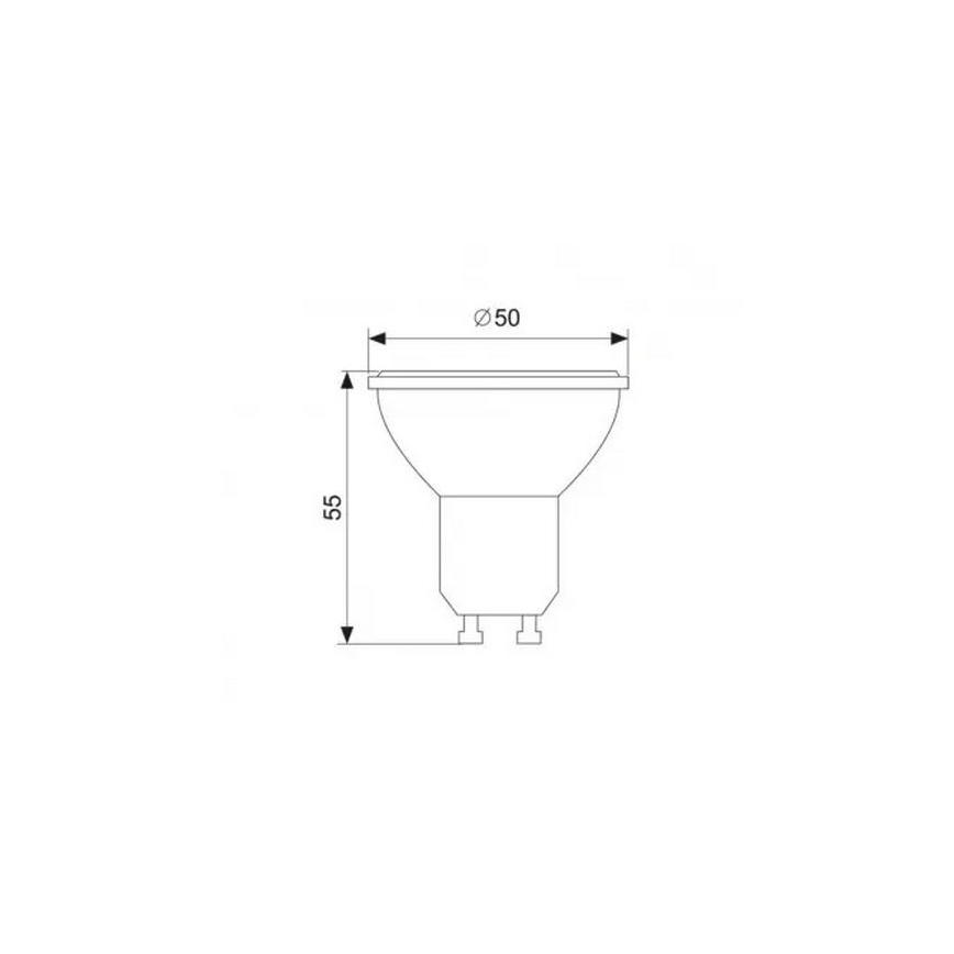 LED Žiarovka GU10/1,5W/230V 4000K