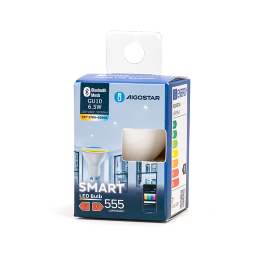 LED Stmievateľná žiarovka GU10/6,5W/230V 2700-6500K - Aigostar