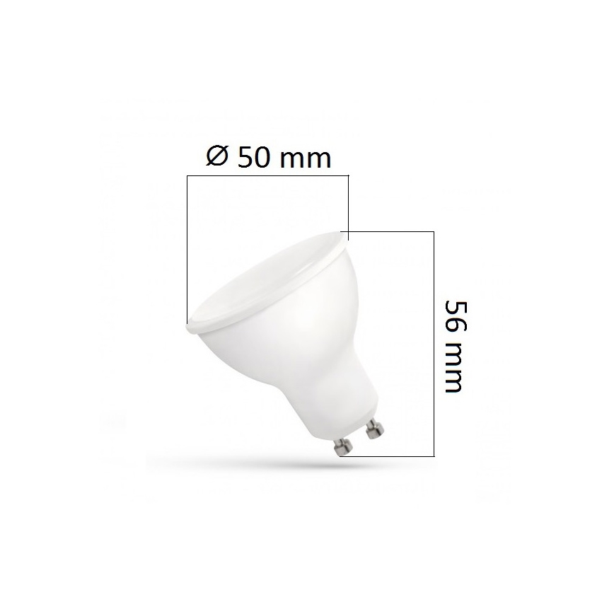 LED žiarovka GU10/6W/230V 4000K