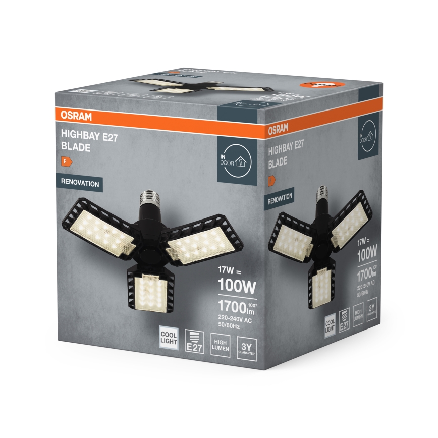 LED žiarovka HIGHBAY E27/17W/230V 4000K - Osram