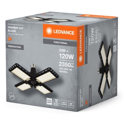 LED Žiarovka HIGHBAY E27/23W/230V 4000K - Ledvance