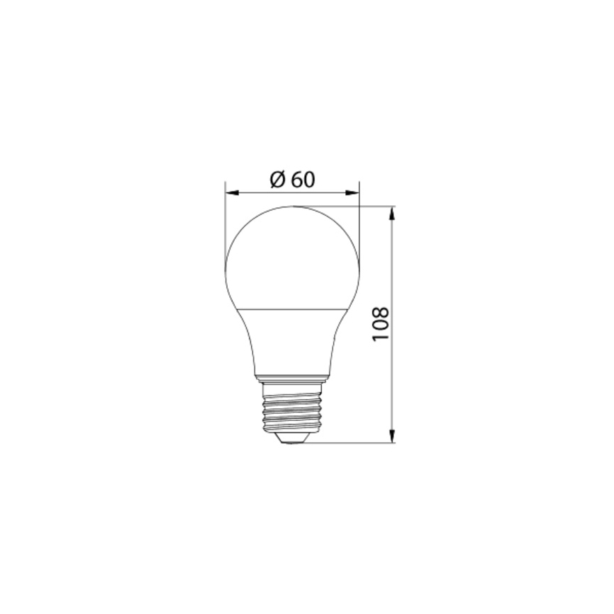 LED Žiarovka LEDSTAR ECO E27/10W/230V 4000K