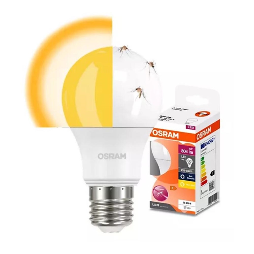 LED Žiarovka MOSQUITO A60 E27/8W/230V 2700K - Osram