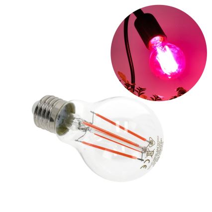LED Žiarovka na rast rastlín VITABLOOM E27/8W/230V 1200K - Brilagi