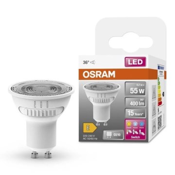 LED Žiarovka PAR16 GU10/4,2W/230V 2700/4000/6500K 36° - Osram