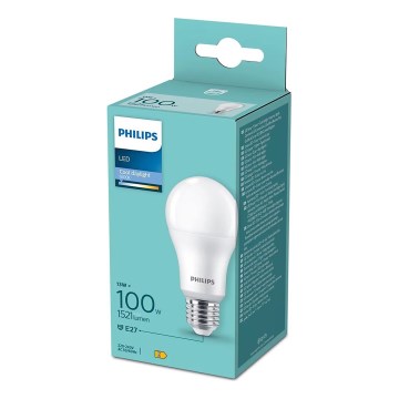 LED Žiarovka Philips A60 E27/13W/230V 6500K