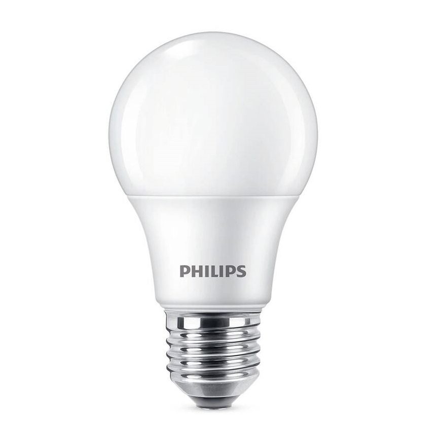 LED Žiarovka Philips A60 E27/8W/230V 4000K